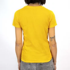 T-Shirt donna All4cycling - Giallo