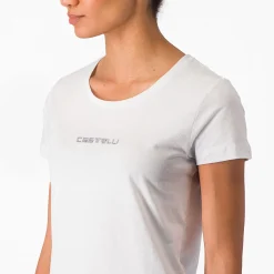 T-Shirt donna Castelli Classico - Bianco