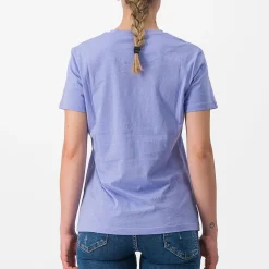 T-Shirt donna Castelli Pedalare - Viola