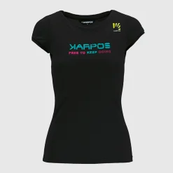 T-Shirt donna Karpos Val Federia - Nero