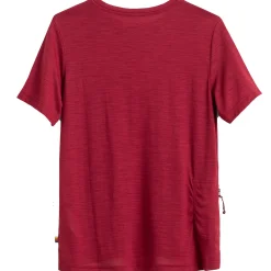 T-Shirt donna Specialized/Fjällräven Wool Tee - Rosso