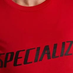 T-Shirt donna Specialized Wordmark - Rosso