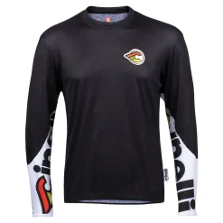 T-Shirt maniche lunghe Cinelli Gravel - Nero