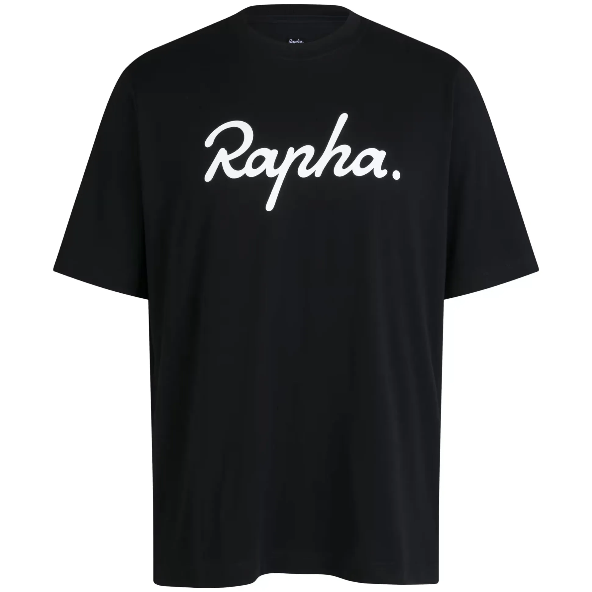 T-Shirt Rapha Cotton Logo - Nero