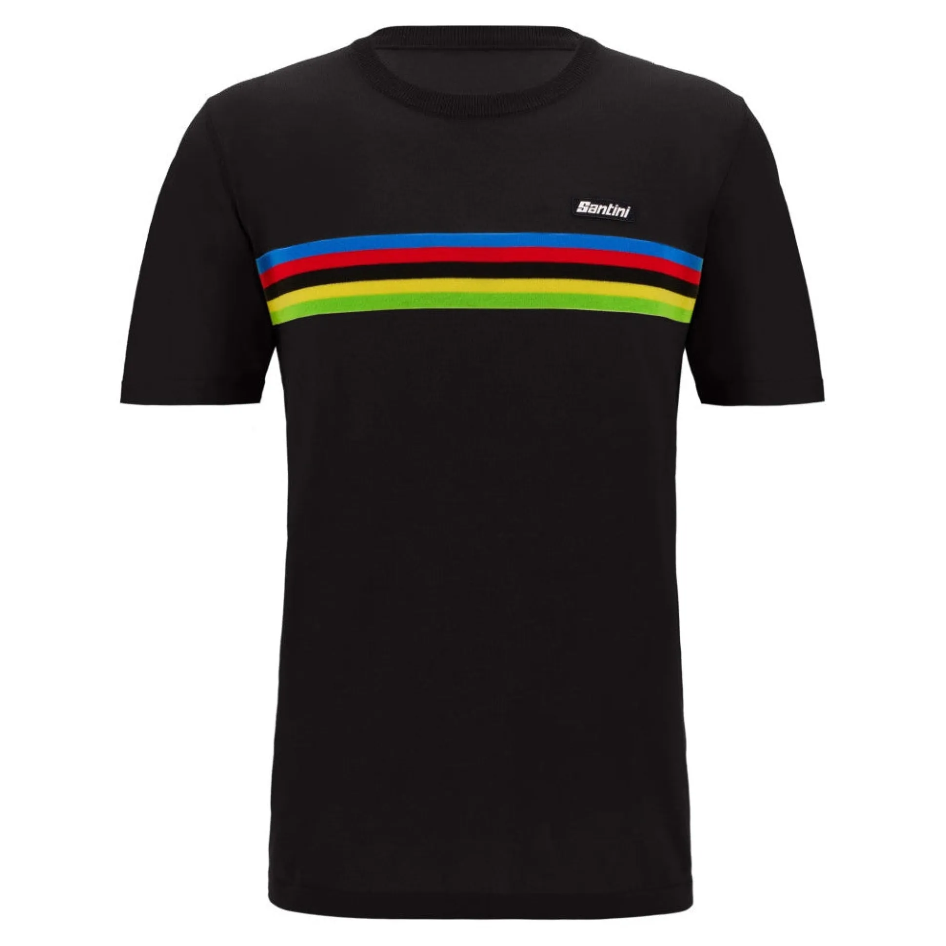 T-Shirt Santini UCI World Champion - Nero