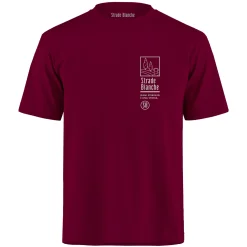 T-Shirt Strade Bianche Colline - Bordeaux