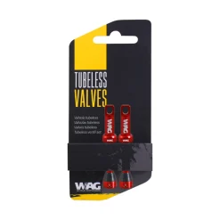 Valvola tubeless Wag 44mm - Rosso