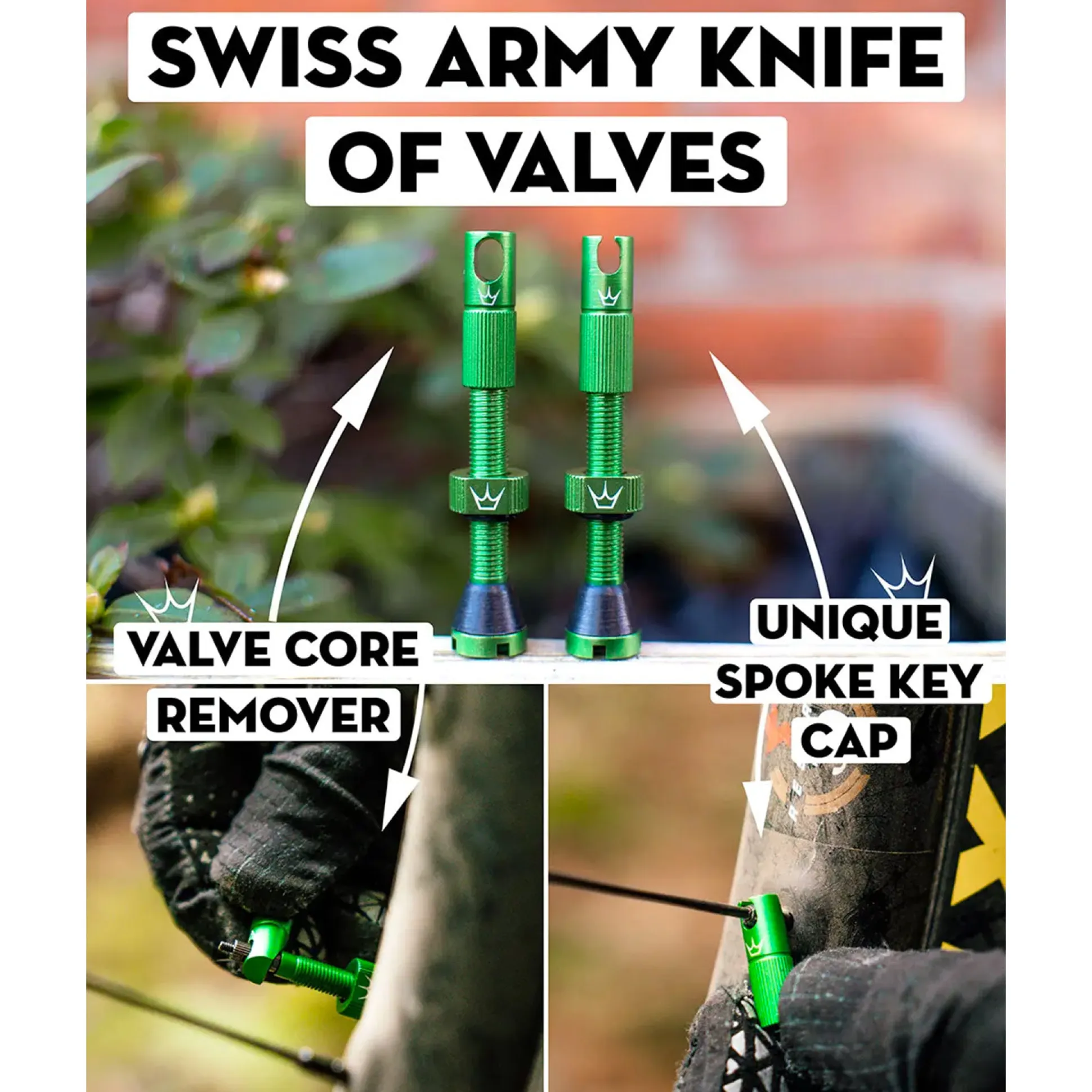 Valvole Peaty’s MK2 42mm - Marrone