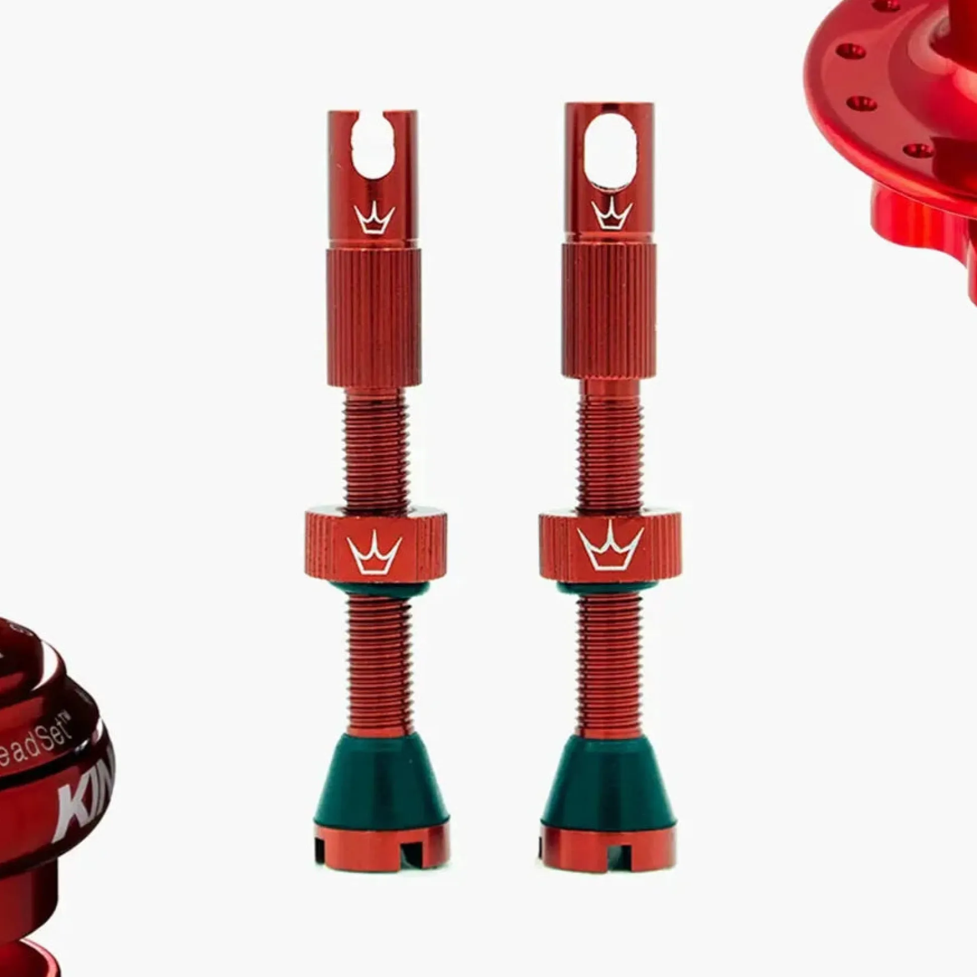 Valvole Peaty’s MK2 42mm - Rosso